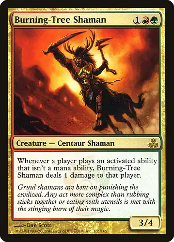 Burning-Tree Shaman - gpt Spoiler