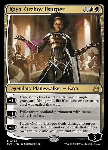 Kaya, Orzhov Usurper - rvr Spoiler