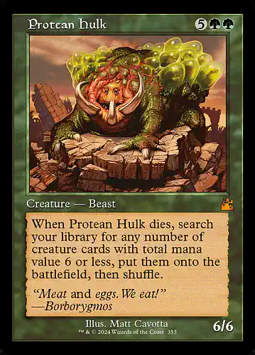 Protean Hulk - rvr Spoiler