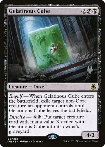 Gelatinous Cube - afr Spoiler