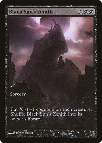 Black Sun's Zenith - dci Spoiler