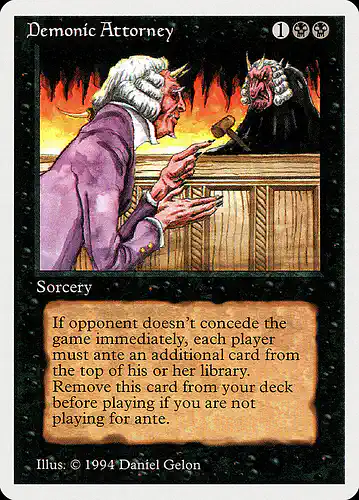 Demonic Attorney - sum Spoiler