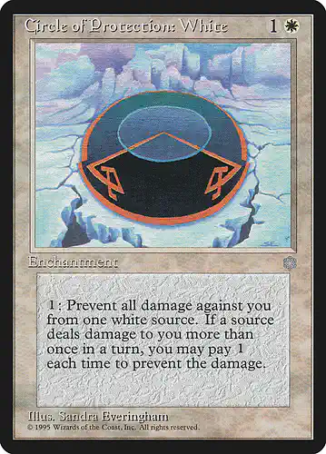 Circle of Protection: White - ice Spoiler