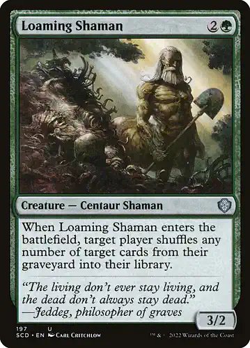 Loaming Shaman - scd Spoiler
