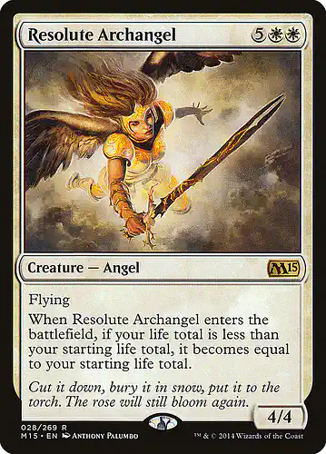 Resolute Archangel - m15 Spoiler