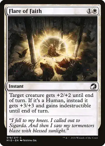 Flare of Faith - mid Spoiler