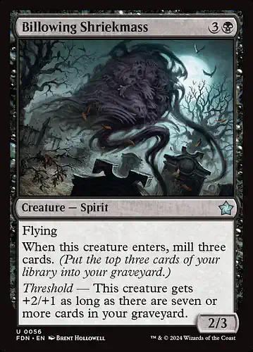 Billowing Shriekmass - fdn Spoiler