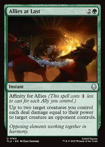 Allies at Last - tla Spoiler