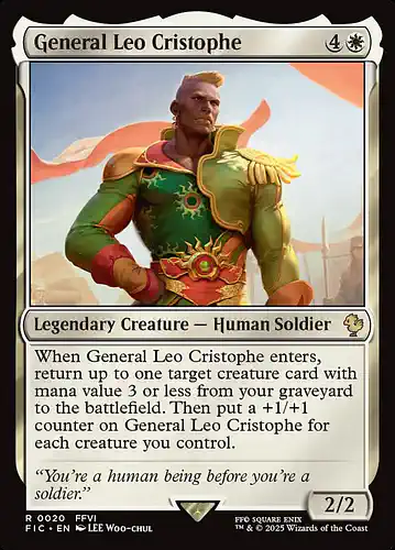 General Leo Cristophe - fic Spoiler