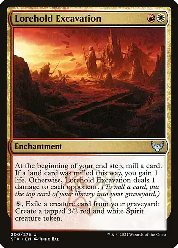 Lorehold Excavation - stx Spoiler