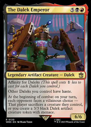The Dalek Emperor - who Spoiler