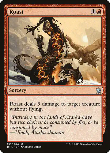 Roast - dtk Spoiler