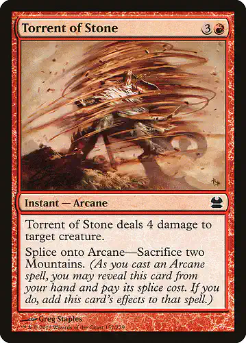 Torrent of Stone - mma Spoiler