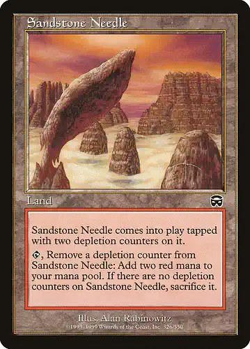 Sandstone Needle - mmq Spoiler