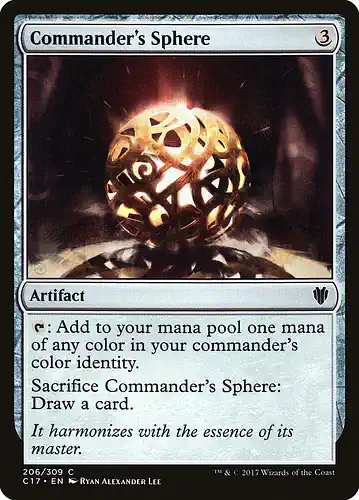 Commander's Sphere - c17 Spoiler