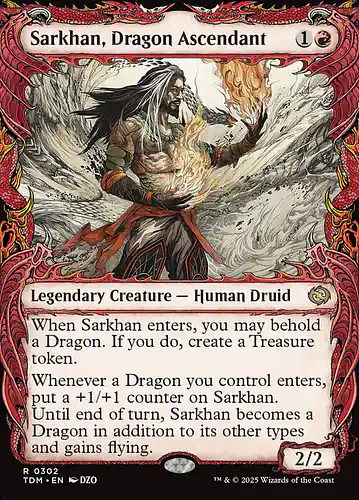 Sarkhan, Dragon Ascendant - tdm Spoiler