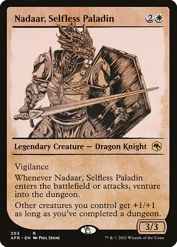 Nadaar, Selfless Paladin - afr Spoiler