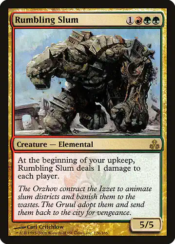 Rumbling Slum - gpt Spoiler