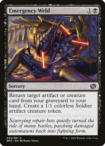 Emergency Weld - bro Spoiler