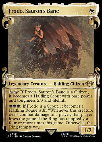 Frodo, Sauron's Bane - ltr Spoiler