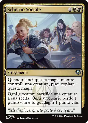 Social Snub - sos Spoiler