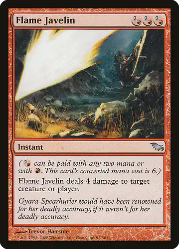 Flame Javelin - shm Spoiler