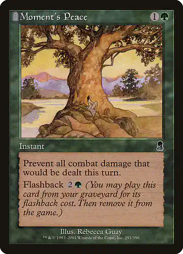 Moment's Peace - ody Spoiler