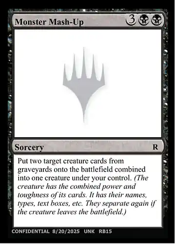 Monster Mash-Up - unk Spoiler
