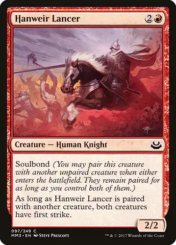 Hanweir Lancer - mm3 Spoiler