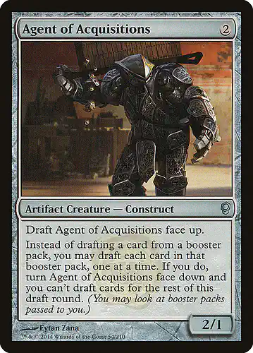Agent of Acquisitions - cns Spoiler