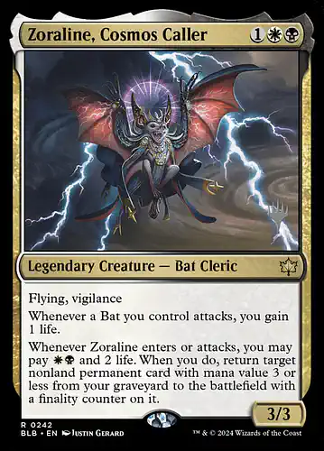 Zoraline, Cosmos Caller - blb Spoiler