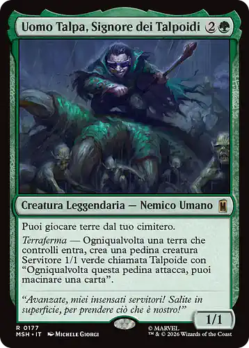 Mole Man, Moloid Master - msh Spoiler