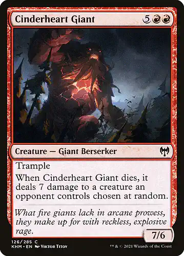 Cinderheart Giant - khm Spoiler