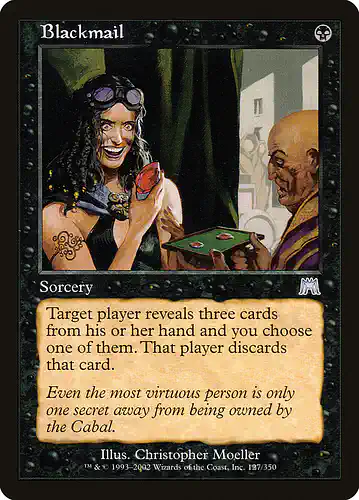 Blackmail - ons Spoiler