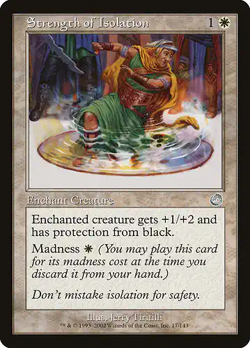 Strength of Isolation - tor Spoiler