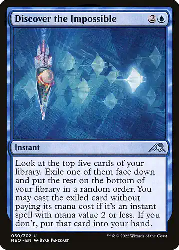 Discover the Impossible - neo Spoiler
