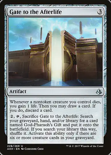 Gate to the Afterlife - akh Spoiler