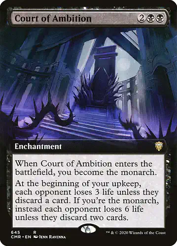 Court of Ambition - cmr Spoiler