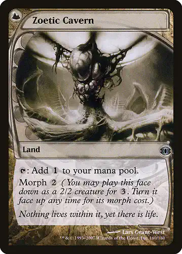 Zoetic Cavern - fut Spoiler