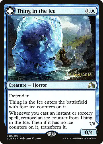 Thing in the Ice - soi Spoiler