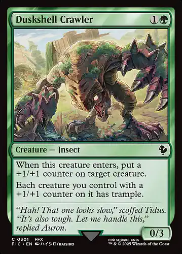 Duskshell Crawler - fic Spoiler