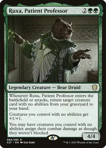 Ruxa, Patient Professor - c21 Spoiler