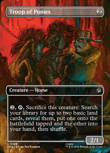 Troop of Ponies - hob Spoiler