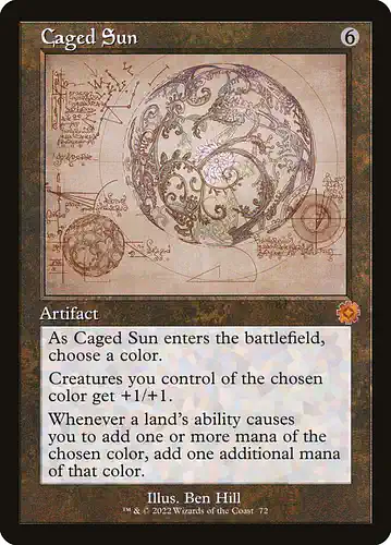 Caged Sun - brr Spoiler