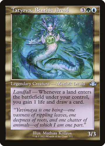 Tatyova, Benthic Druid - dmr Spoiler