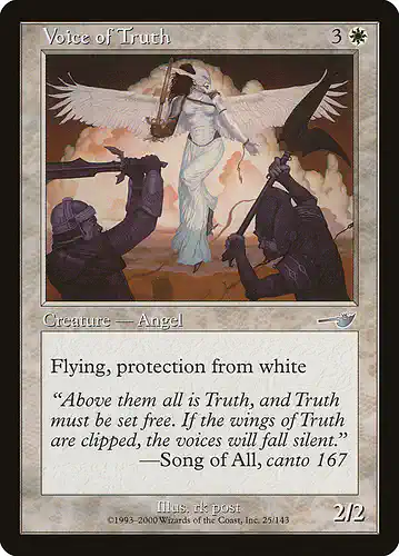 Voice of Truth - nem Spoiler