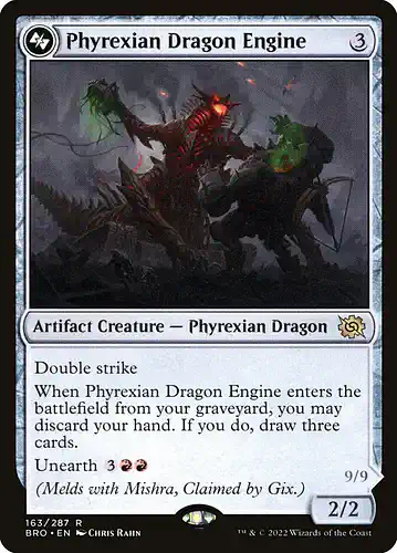 Phyrexian Dragon Engine - bro Spoiler