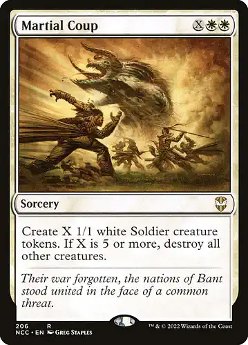 Martial Coup - ncc Spoiler