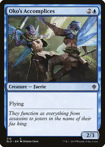 Oko's Accomplices - eld Spoiler