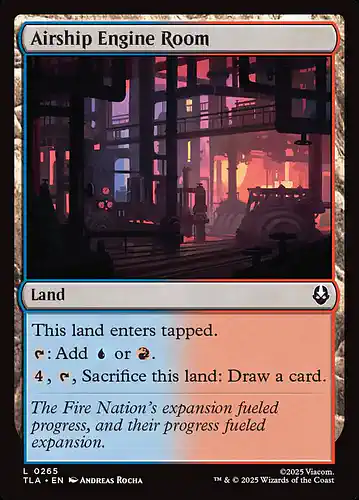 Airship Engine Room - tla Spoiler